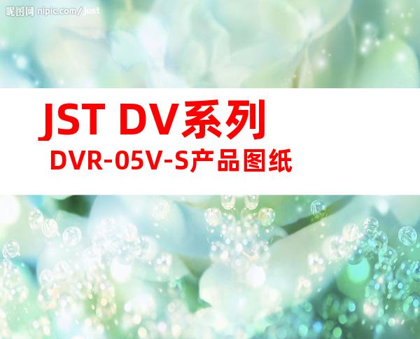 JST DV系列 DVR-05V-S产品图纸